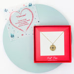 Selene Endymion Candle - <DNA033 iloveyou>Follow Your Heart Compass Necklace 