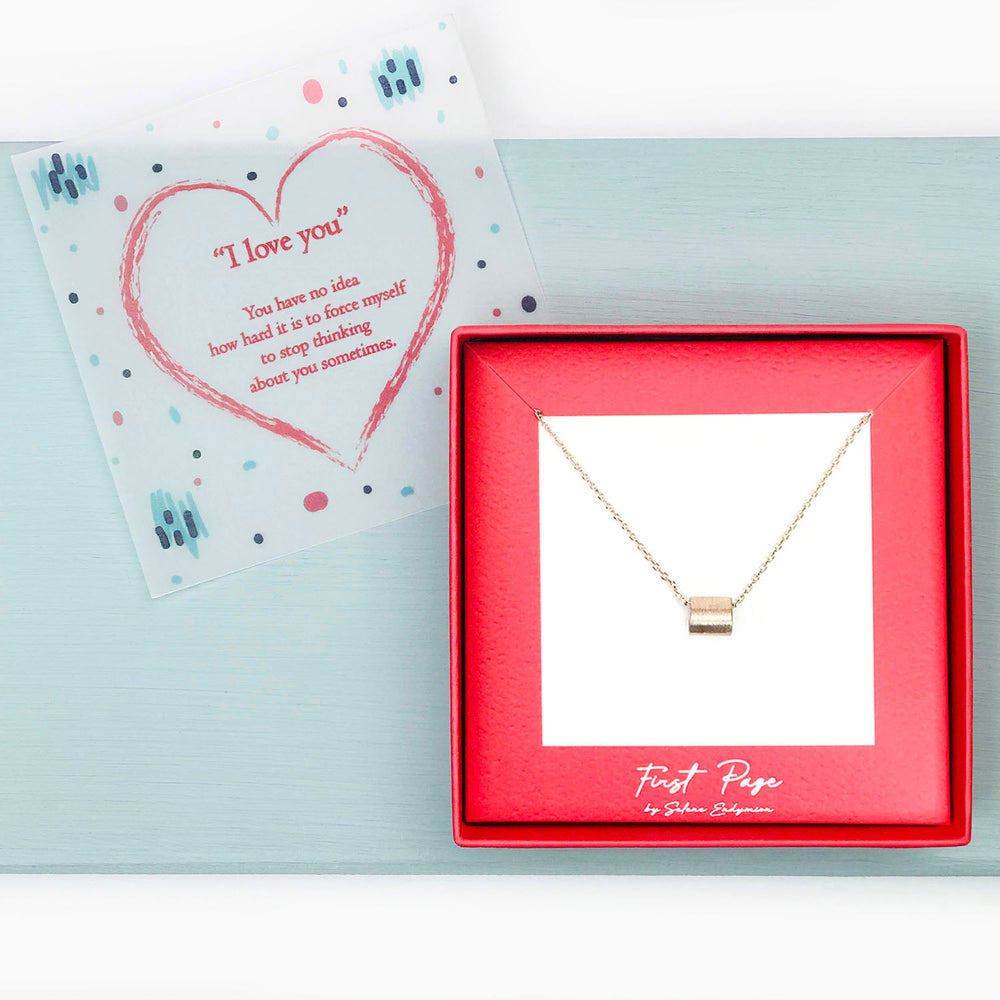 <iloveyou>Thousand Teardrop Necklace