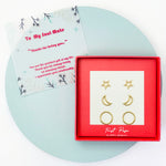 Selene Endymion Candle - <DEA022 soulmate>Night Sky Three Pair Earring Set 