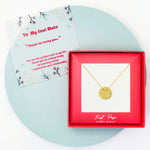 Selene Endymion Candle - <JNA026D soulmate>Diamond Midnight Sun Disk Necklace 