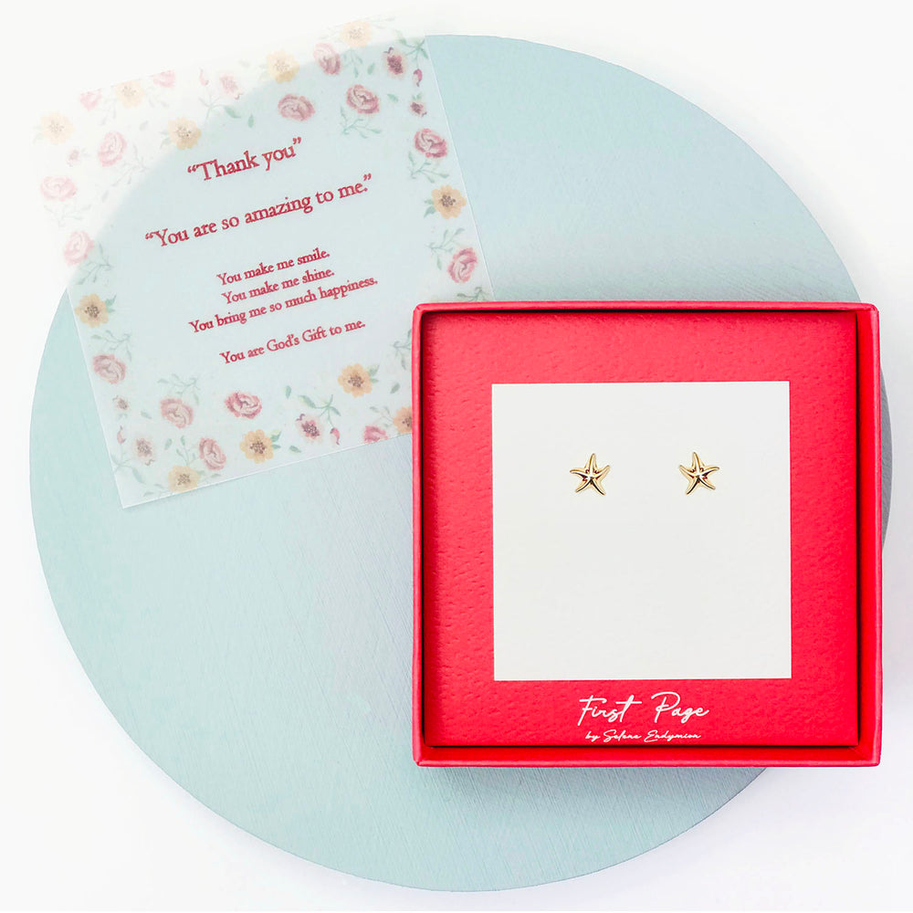 Selene Endymion Candle - <DEA024 thankyou>Tiny Starfish Stud Earring 