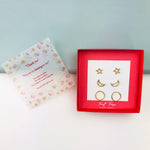 Selene Endymion Candle - <DEA022 thankyou>Night Sky Three Pair Earring Set 