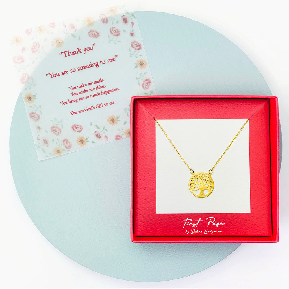 <thankyou>Sterling Silver The Tree of Life Necklace
