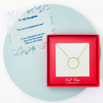 <daughter>Sterling Silver Circle of Love Necklace
