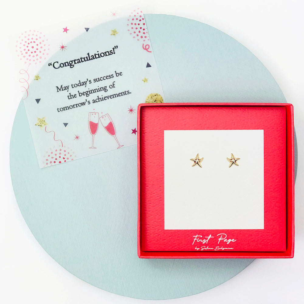 Selene Endymion Candle - <DEA024 congrats>Tiny Starfish Stud Earring 