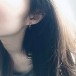 Cubic Zirconia Eye Candy Linear Post Earrings