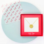 Selene Endymion Candle - <JNA026D>Midnight Sun Disk Necklace 