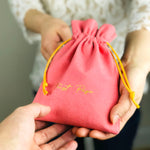 First Page Gift Jewelry Pouch