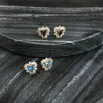 Selene Endymion Candle - <DEA018 congrats>Triangle Cubic Zirconia Snowflake Stud Earring 