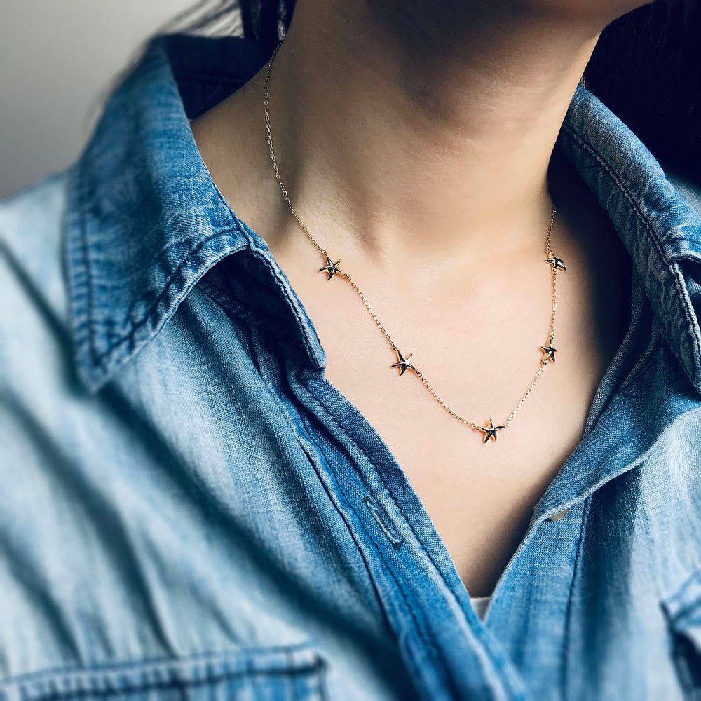 Selene Endymion Candle - <DNA039 daughter>Starfish Necklace 
