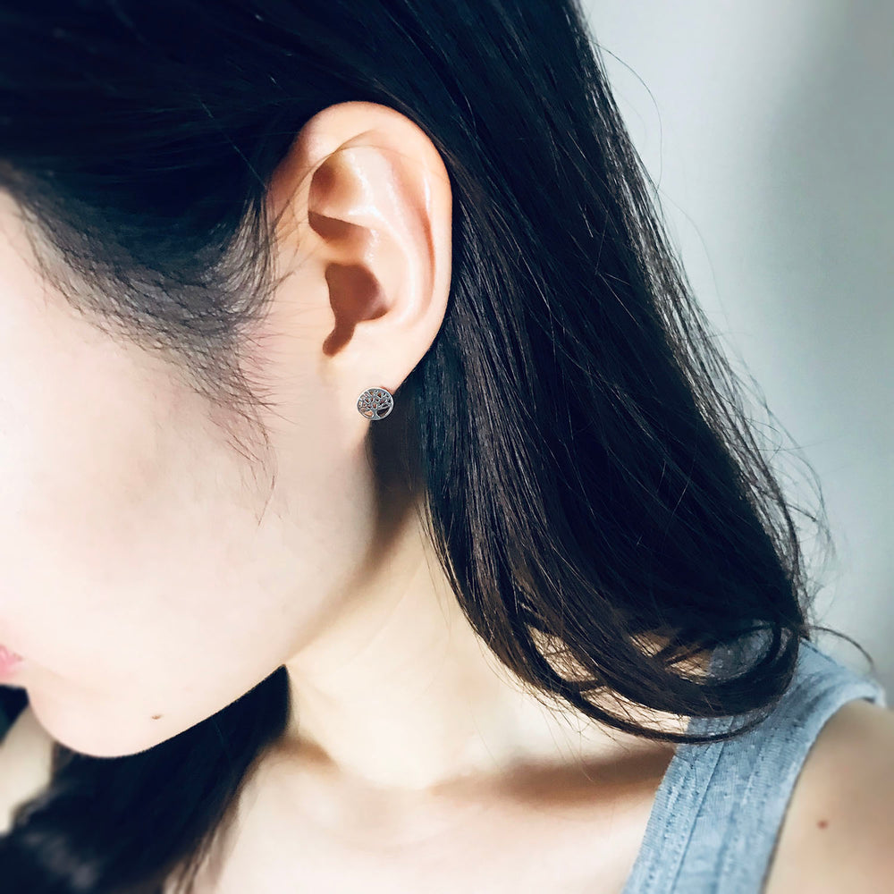 The Tree of Life Stud Earring 