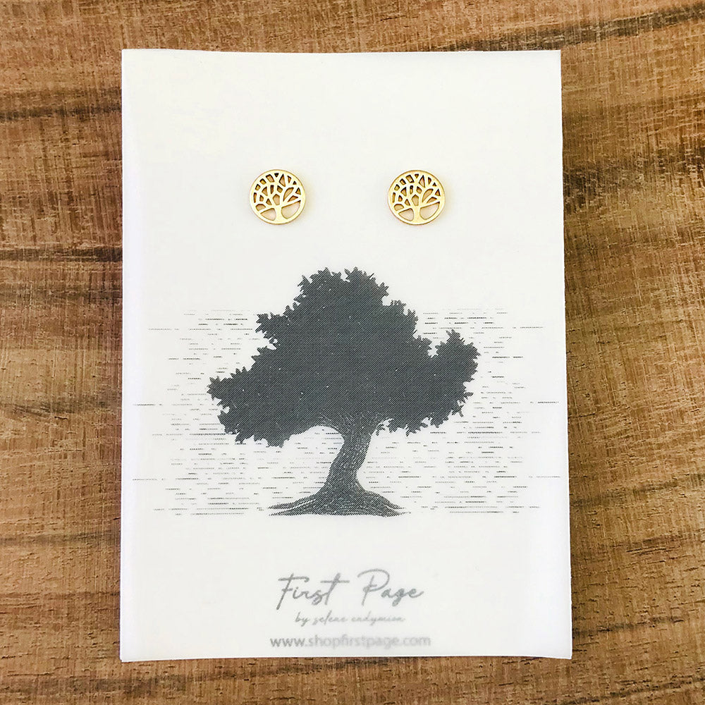 The Tree of Life Stud Earring
