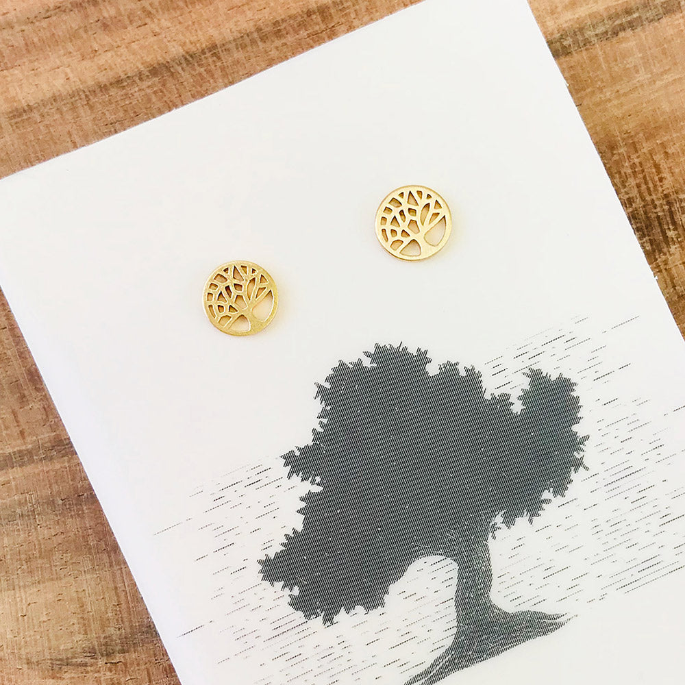 The Tree of Life Stud Earring