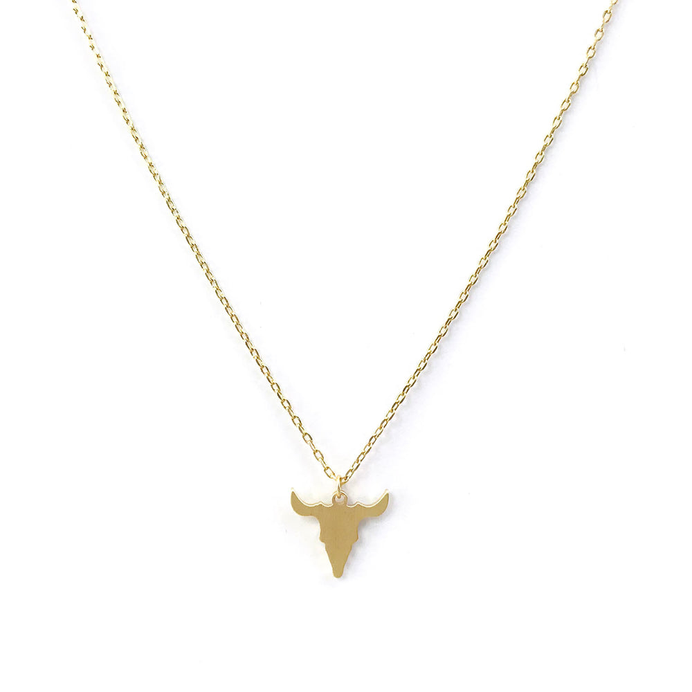 <thankyou>Longhorn Bull Necklace
