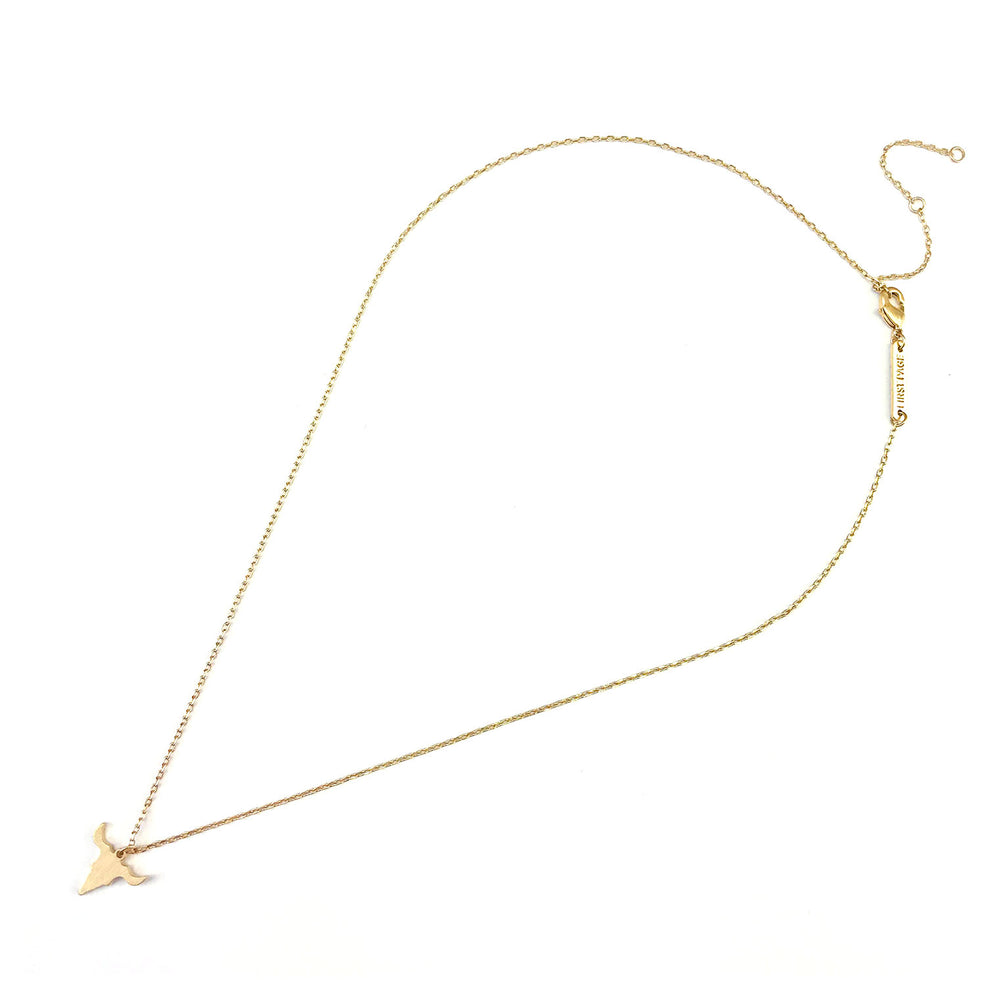<mom>Longhorn Horn Necklace
