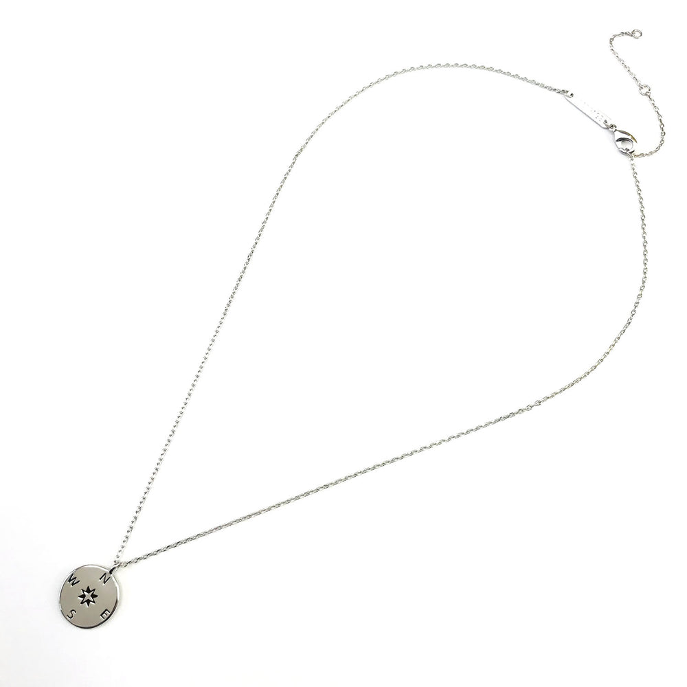 <birthday>Follow Your Heart Compass Necklace