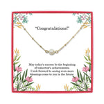 <congrats>Dainty Freshwater Pearl Necklace