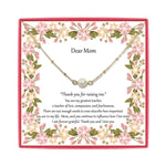 <mom>Dainty Freshwater Pearl Necklace