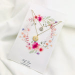 Double Layered Disk Necklace