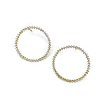 1 Inch Cubic Zirconia Earring