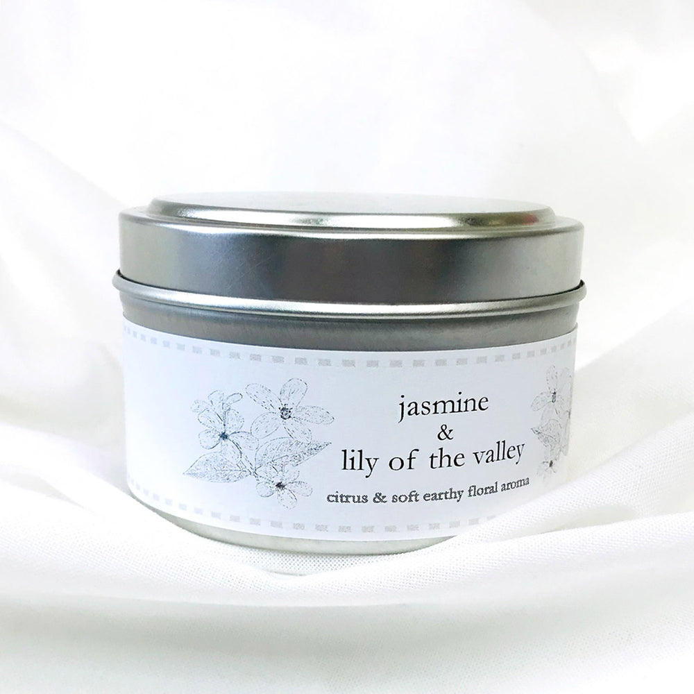 First Page jasmine & Lily of the Valley Aroma Candle