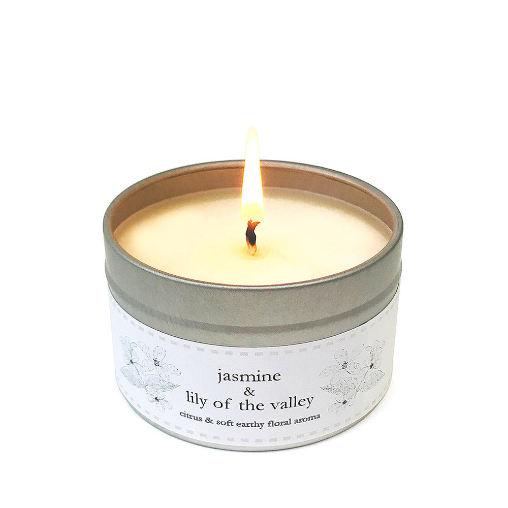 First Page jasmine & Lily of the Valley Aroma Candle