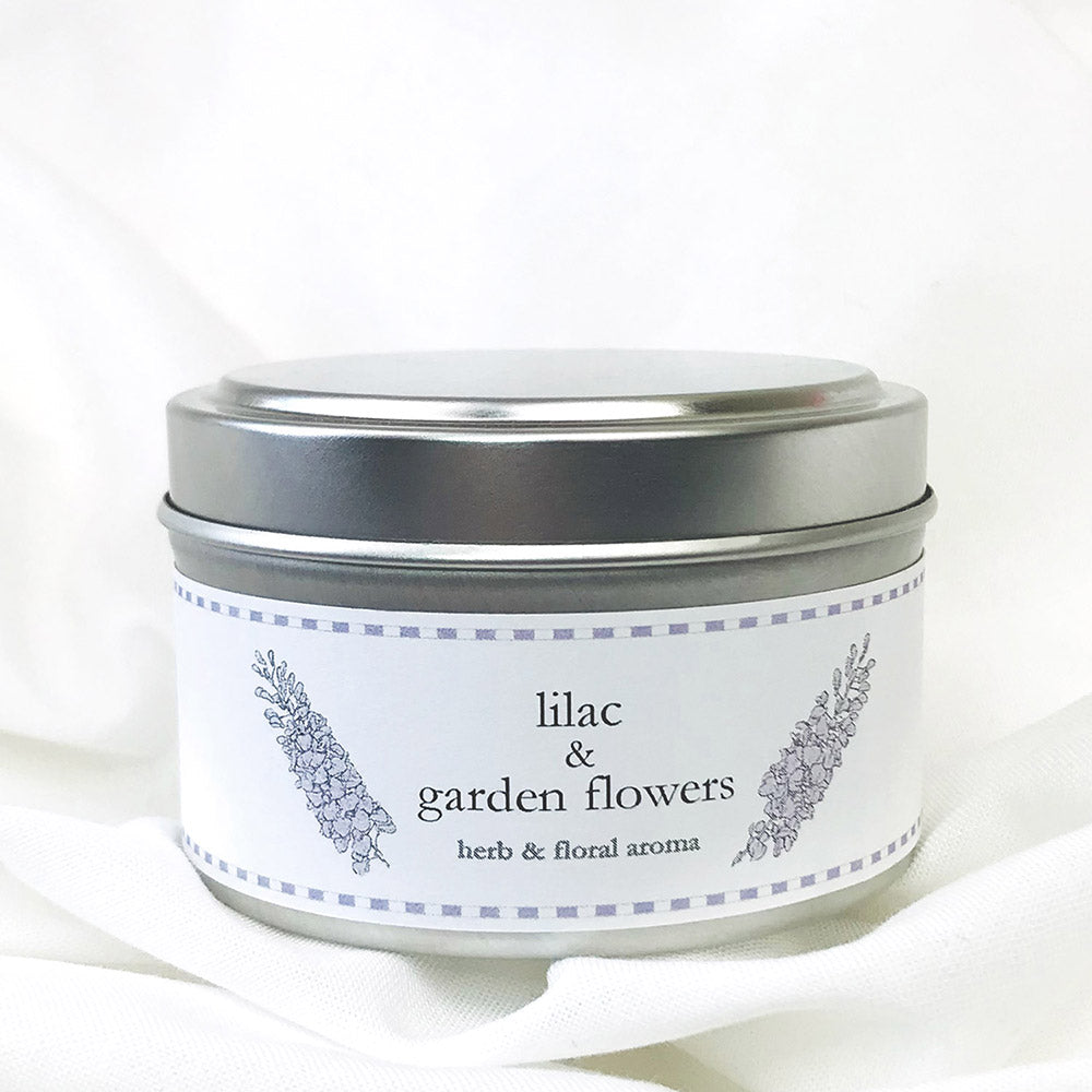 First Page Lilac & Garden Flowers Aroma Candle