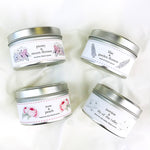4.5oz Candles Set of Four with Greeting Card