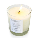 Jasmine and Lily of the Valley Aroma - 8.5oz Candle with Suede Leather Pouch