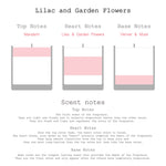 First Page 100% Natural Soy Wax Candle Lilac and Garden Flower