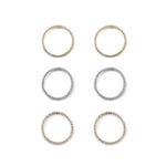 1 Inch Cubic Zirconia Earring