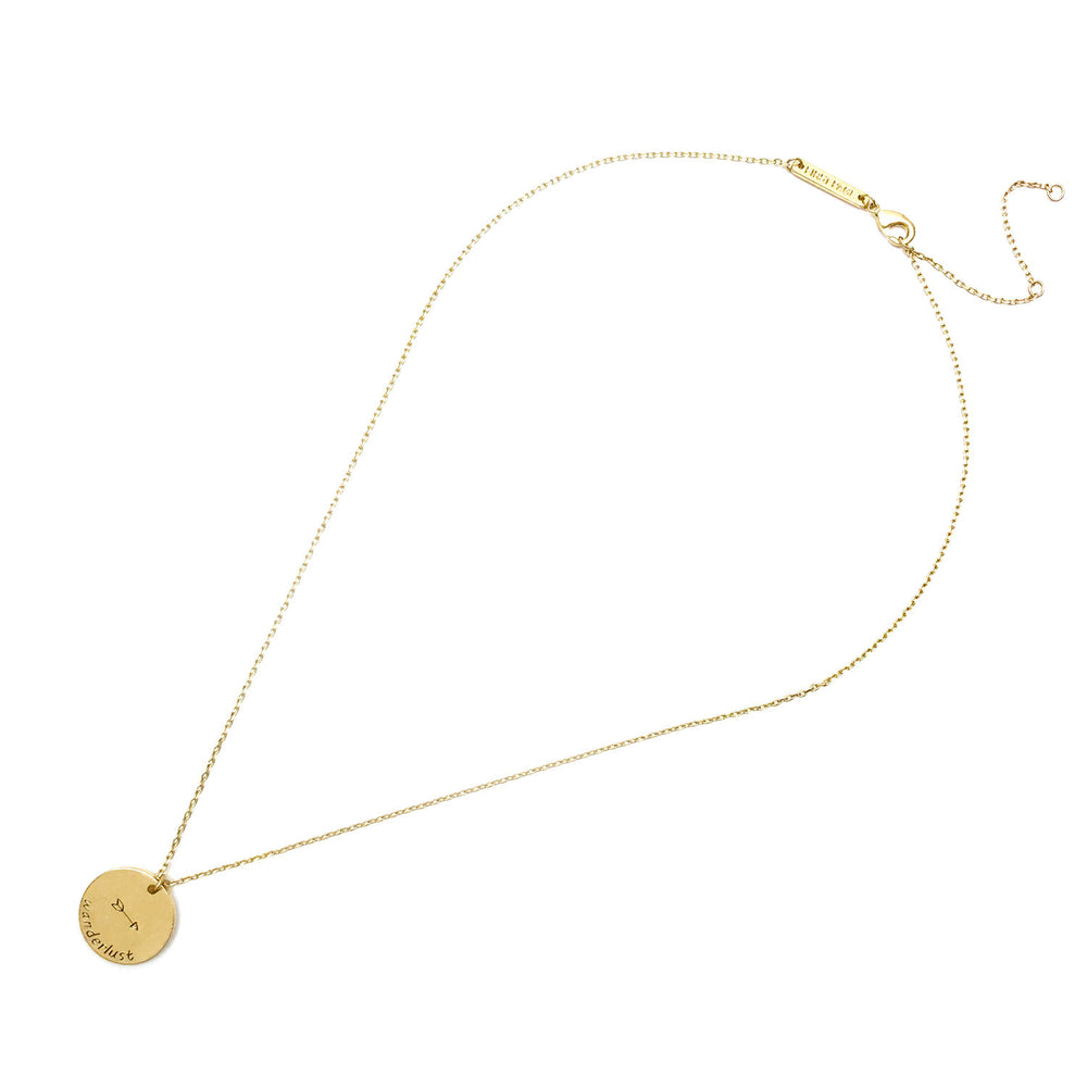<congrats>Arrow and Wanderlust Necklace
