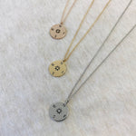 <daughter>Follow Your Heart Compass Necklace