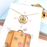 Follow Your Heart Compass Necklace