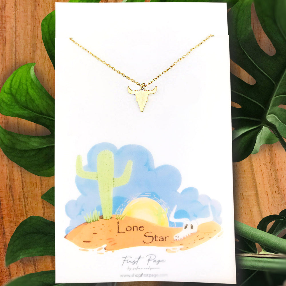 Longhorn Bull Necklace
